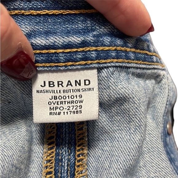 J Brand X Bella Freud denim miniskirt. Size 27 - Picture 6 of 12